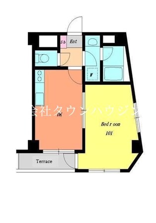 サンパレス西品川の物件間取画像